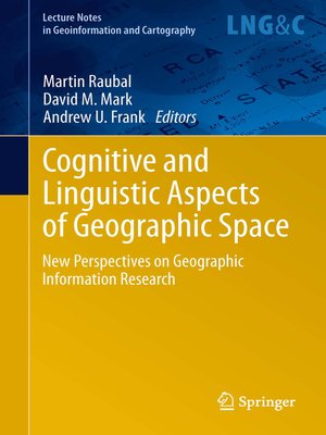 cover image of Cognitive and Linguistic Aspects of Geographic Space